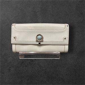 Y2K Salvatore Ferragamo Gancini Clasp Women's Wallet